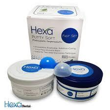 Putty Soft (2 X 290ml) Jars (Hexa Dental)
